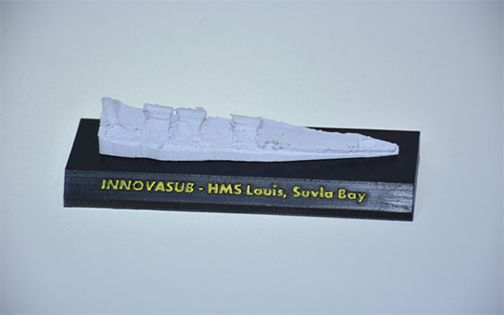 3D Replica Model of HMS Louis
